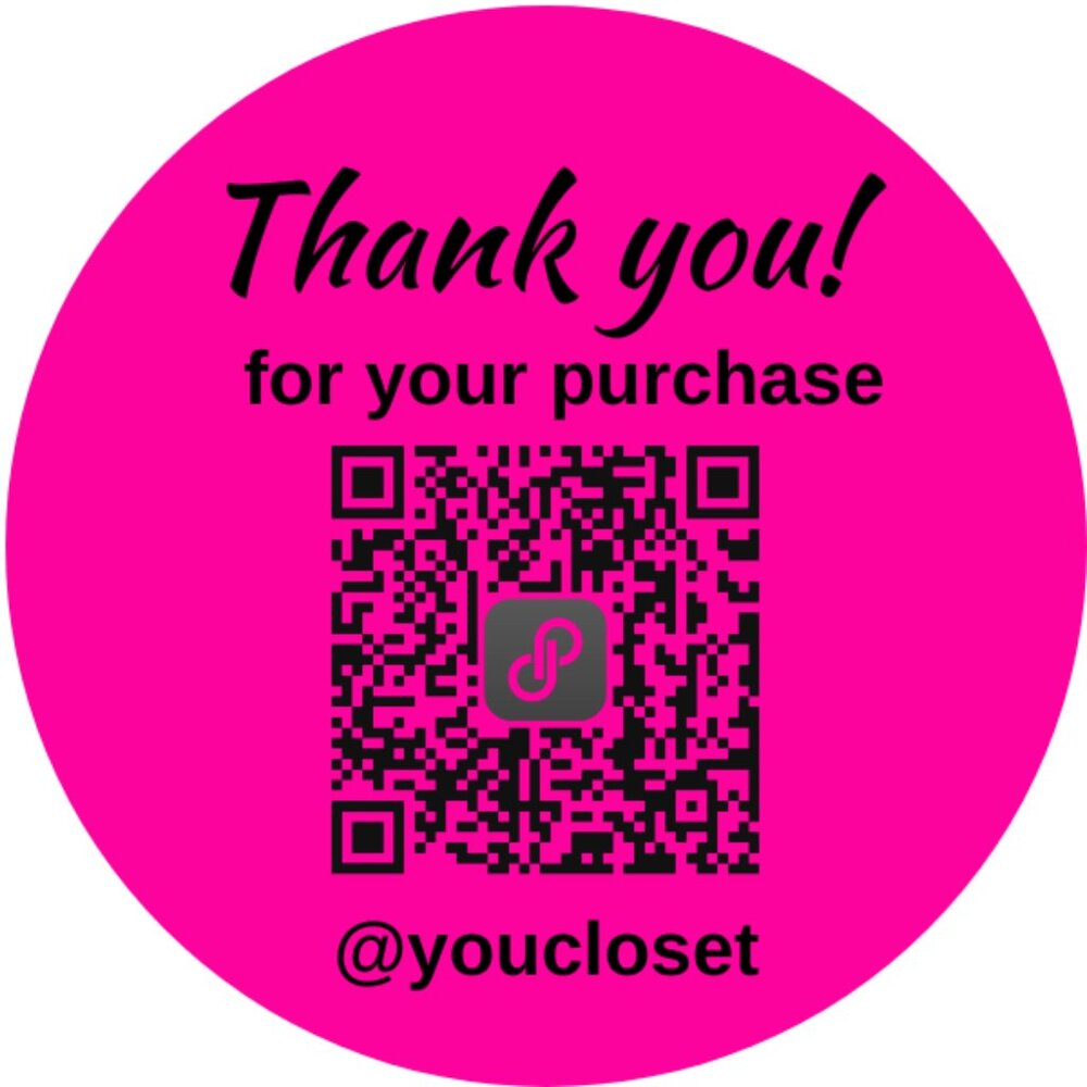 50 QR CODE STICKERS 100  2” Colorful QR  Stickers.